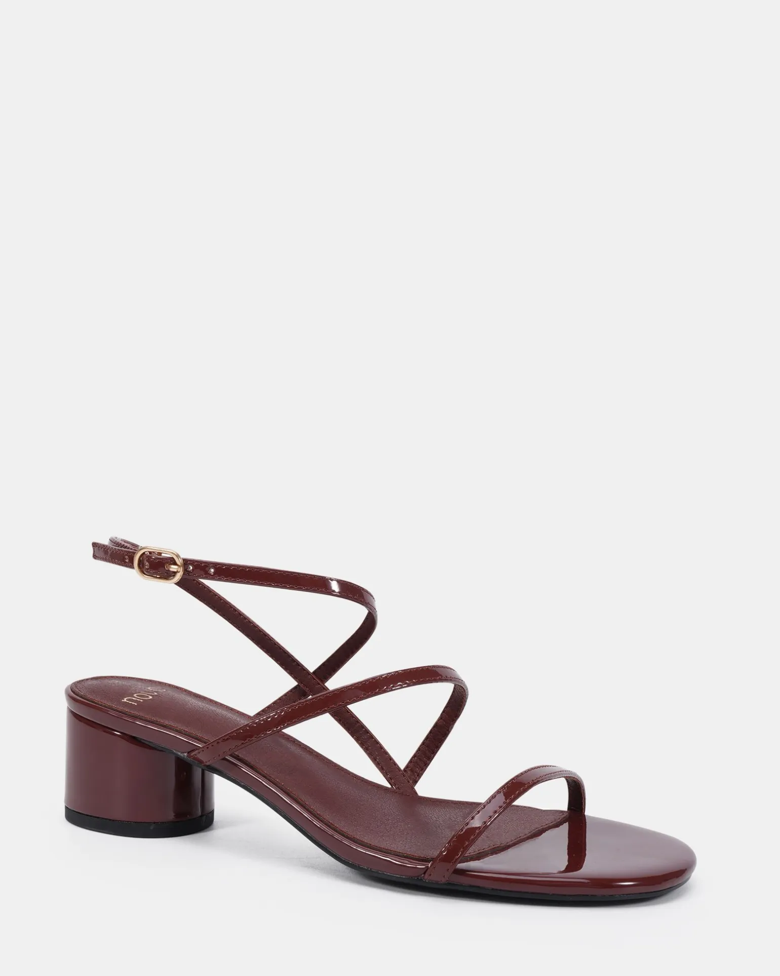 LASSIE PLUM PATENT Low Heels