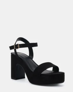 LATATA BLACK High Heels