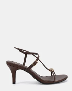LAVINIA MILK CHOCOLATE High Heels