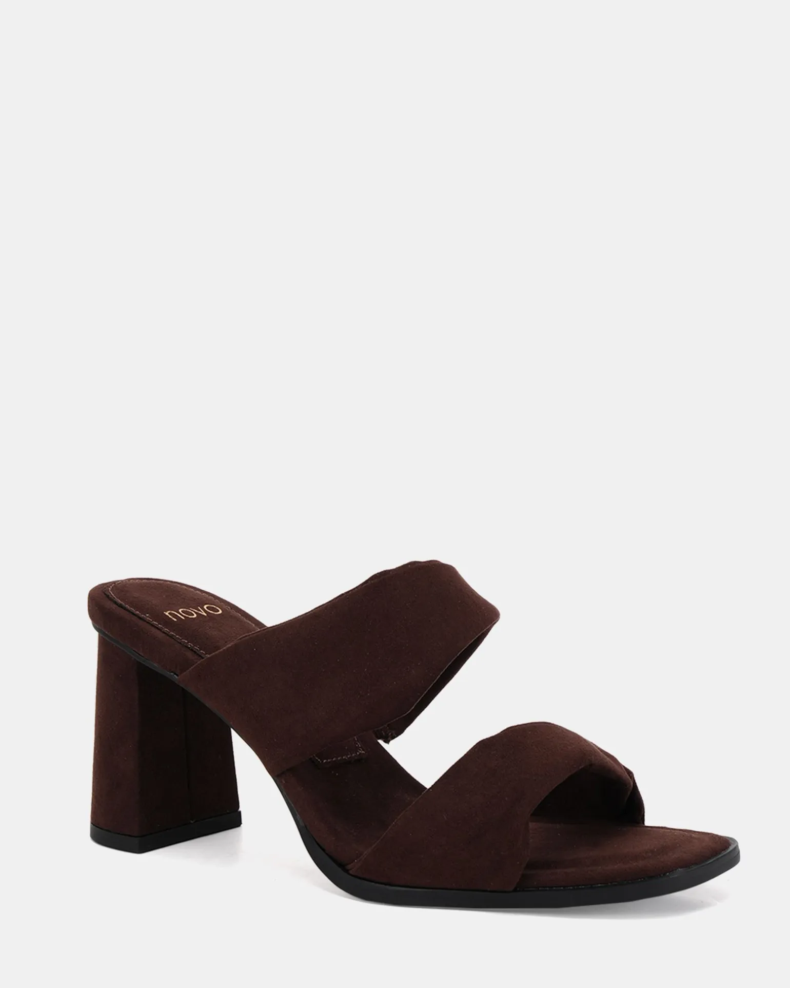 LESIA ESPRESSO SUEDE Mules