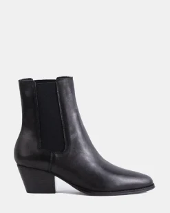 LI-GRIMSBY Black Leather