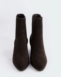 LI-GRIMSBY Brown Suede