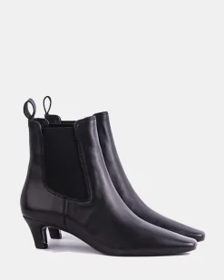 LI-ZIBA Black Leather