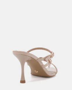 LOENA NEUTRAL CRINKLE PATENT High Heels