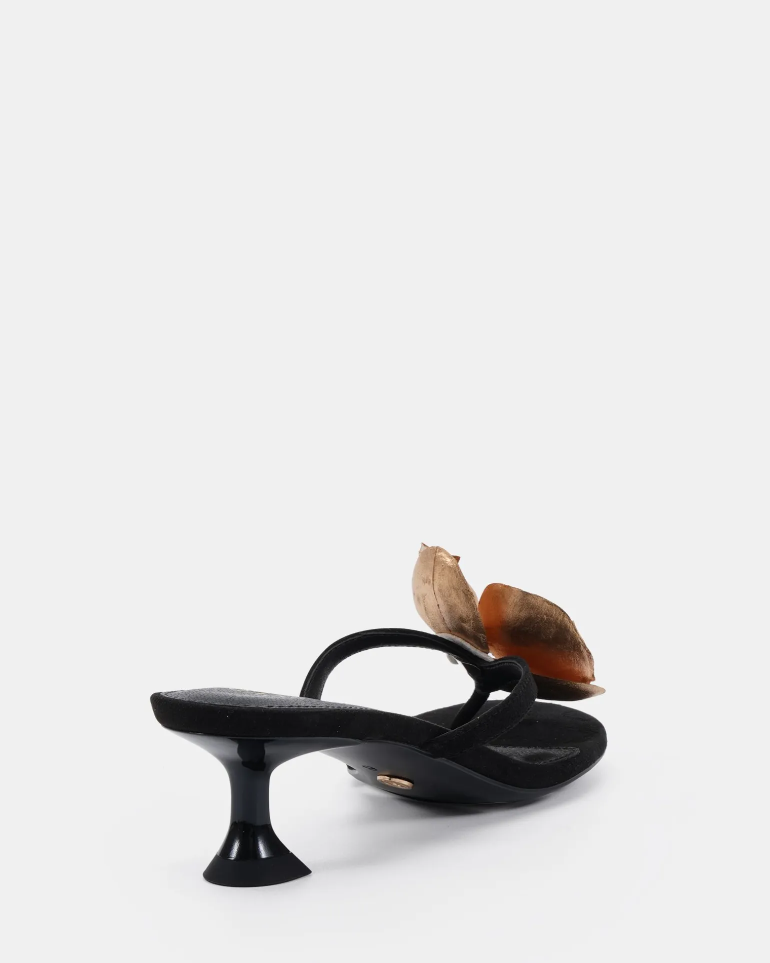 LOVESICK Black Suede Low Heels