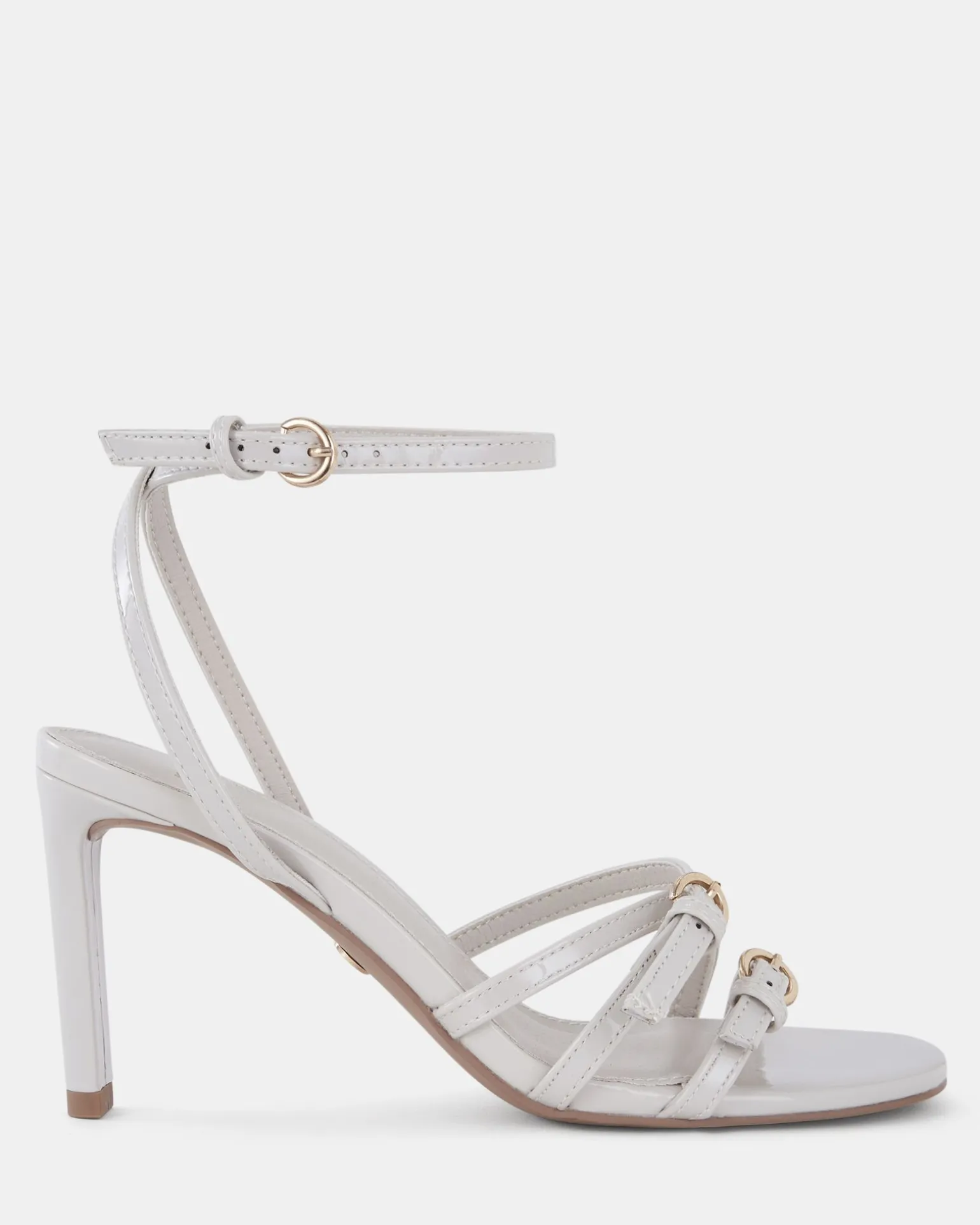 MADAIO CREAM PATENT Stilettos