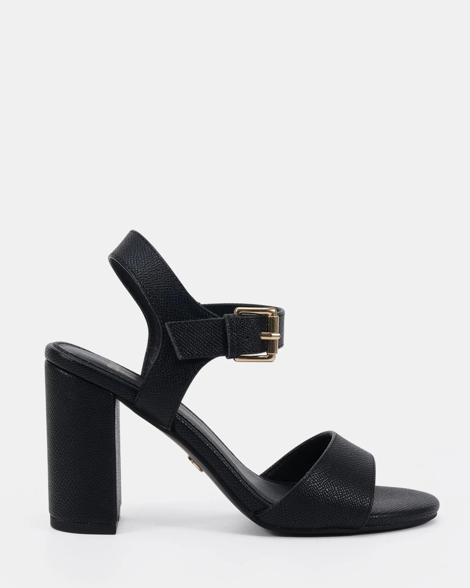 MARGIE Black Pebble High Heels