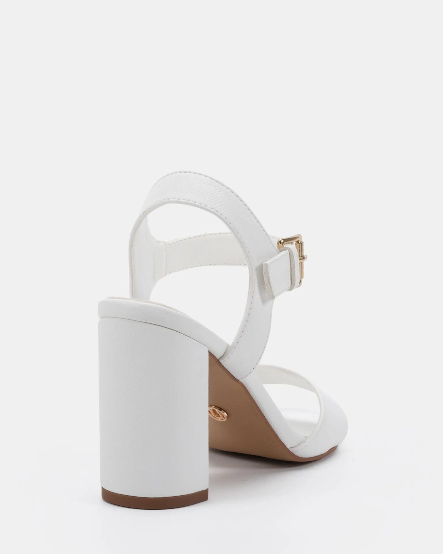 MARGIE White Pebble High Heels