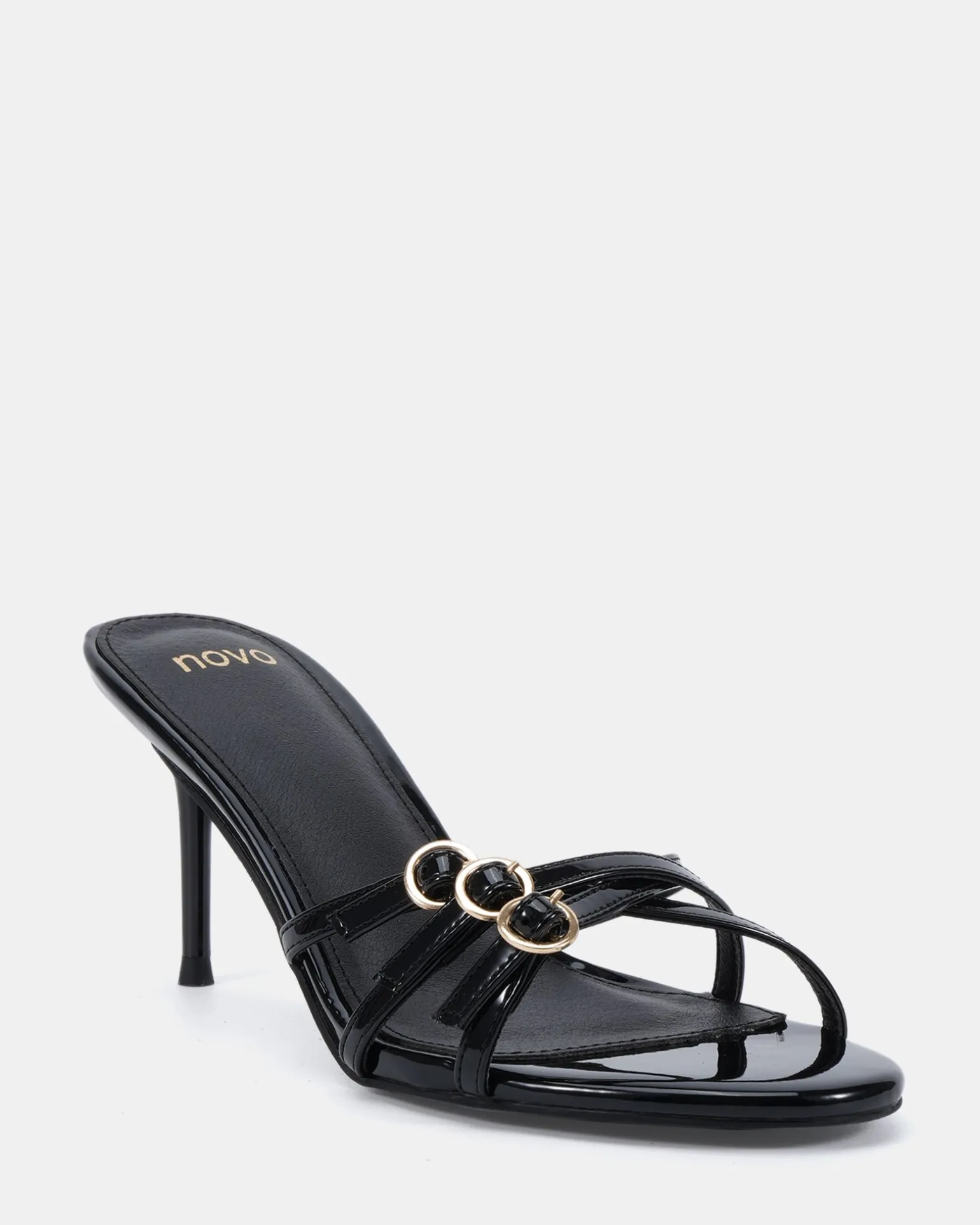 MERIVALE Black Patent Evening