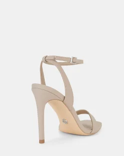METROPOLITAN NUDE Open Toe Heels