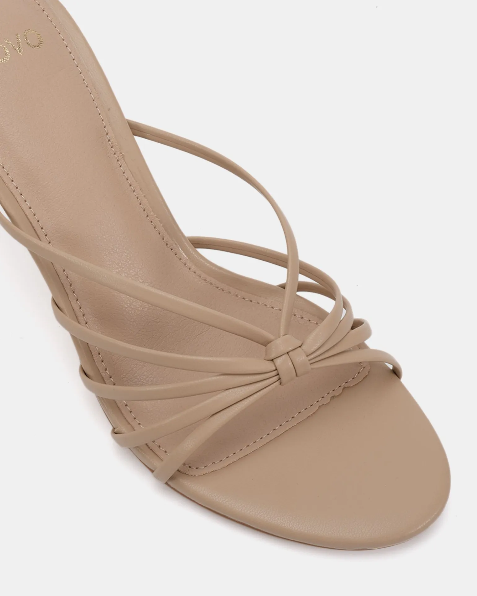 MILKSHAKE NEUTRAL Open Toe Heels