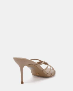 MILKSHAKE NEUTRAL Open Toe Heels