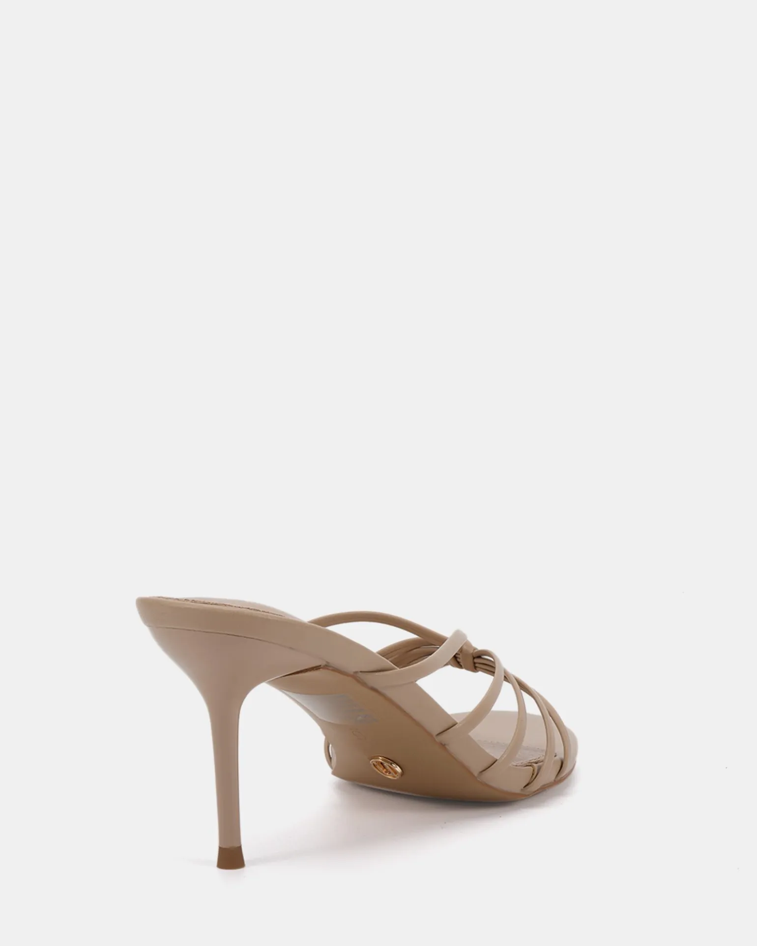 MILKSHAKE NEUTRAL Open Toe Heels