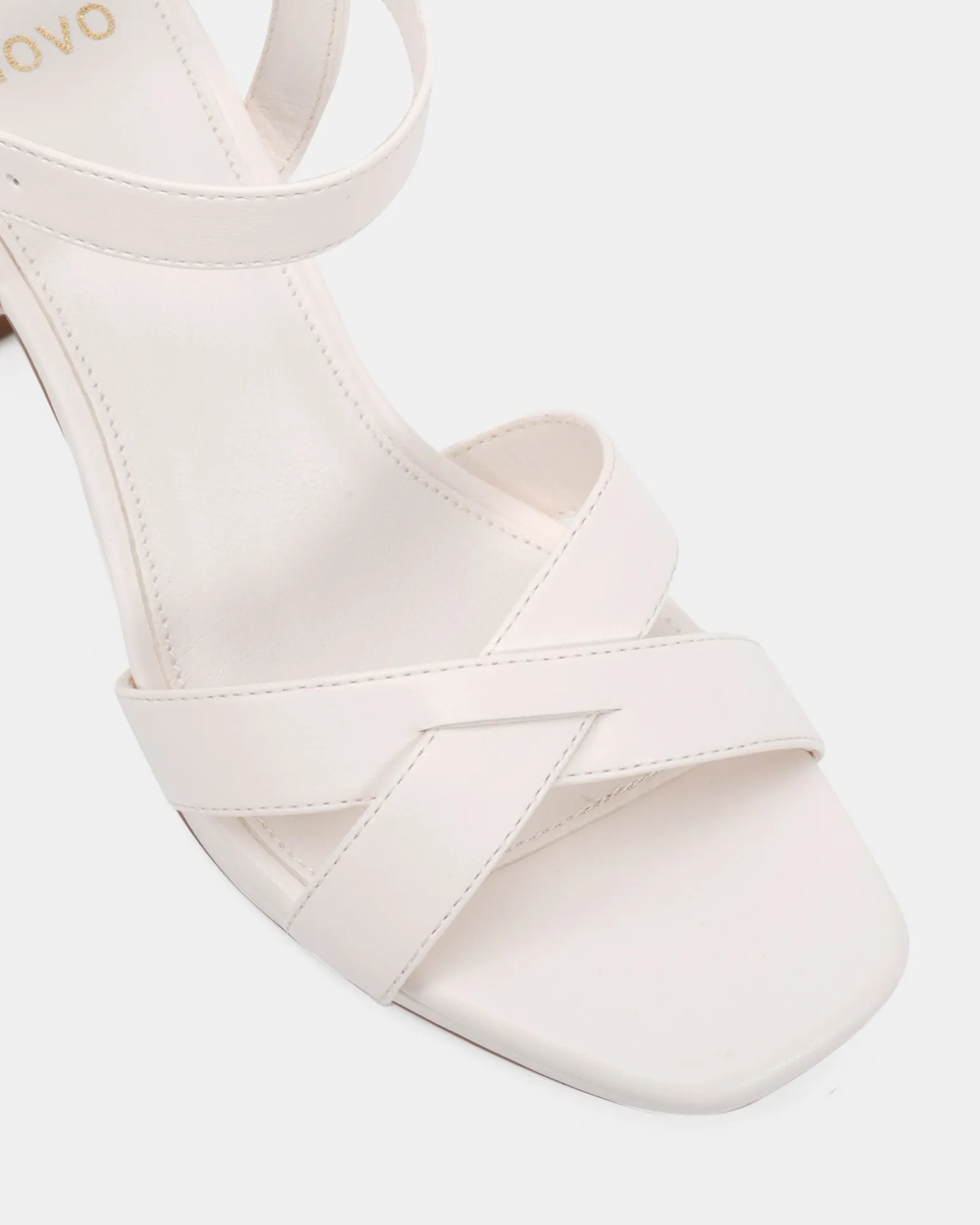 MINNY WHITE High Heels