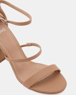 MONTAGUE CAMEL Block Heels