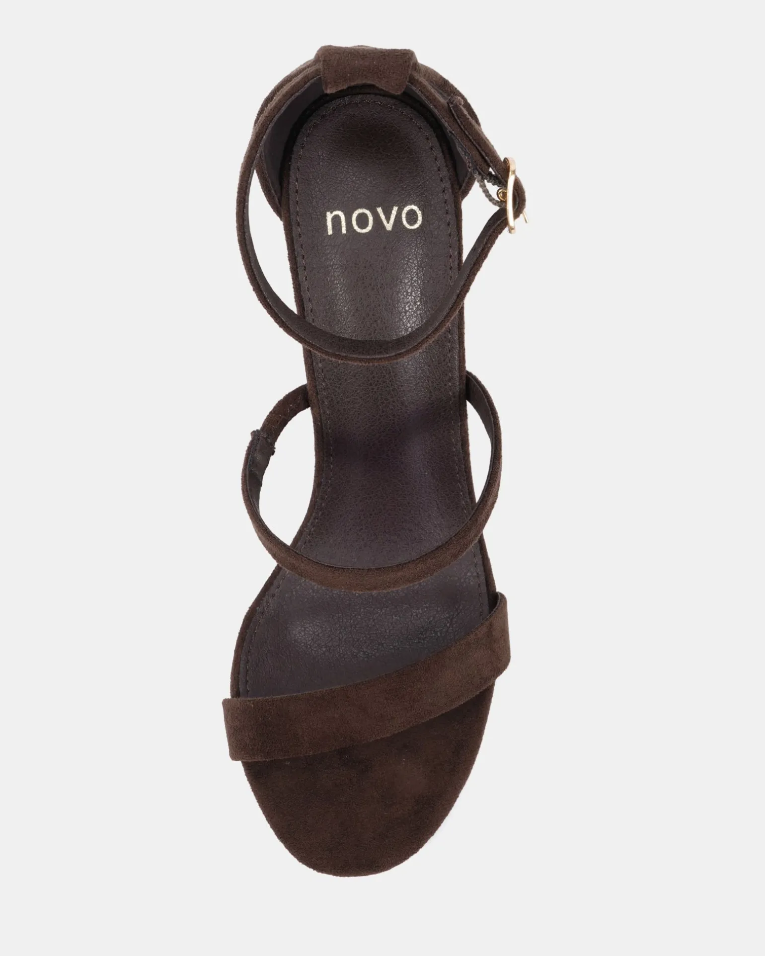 MONTAGUE ESPRESSO SUEDE Block Heels