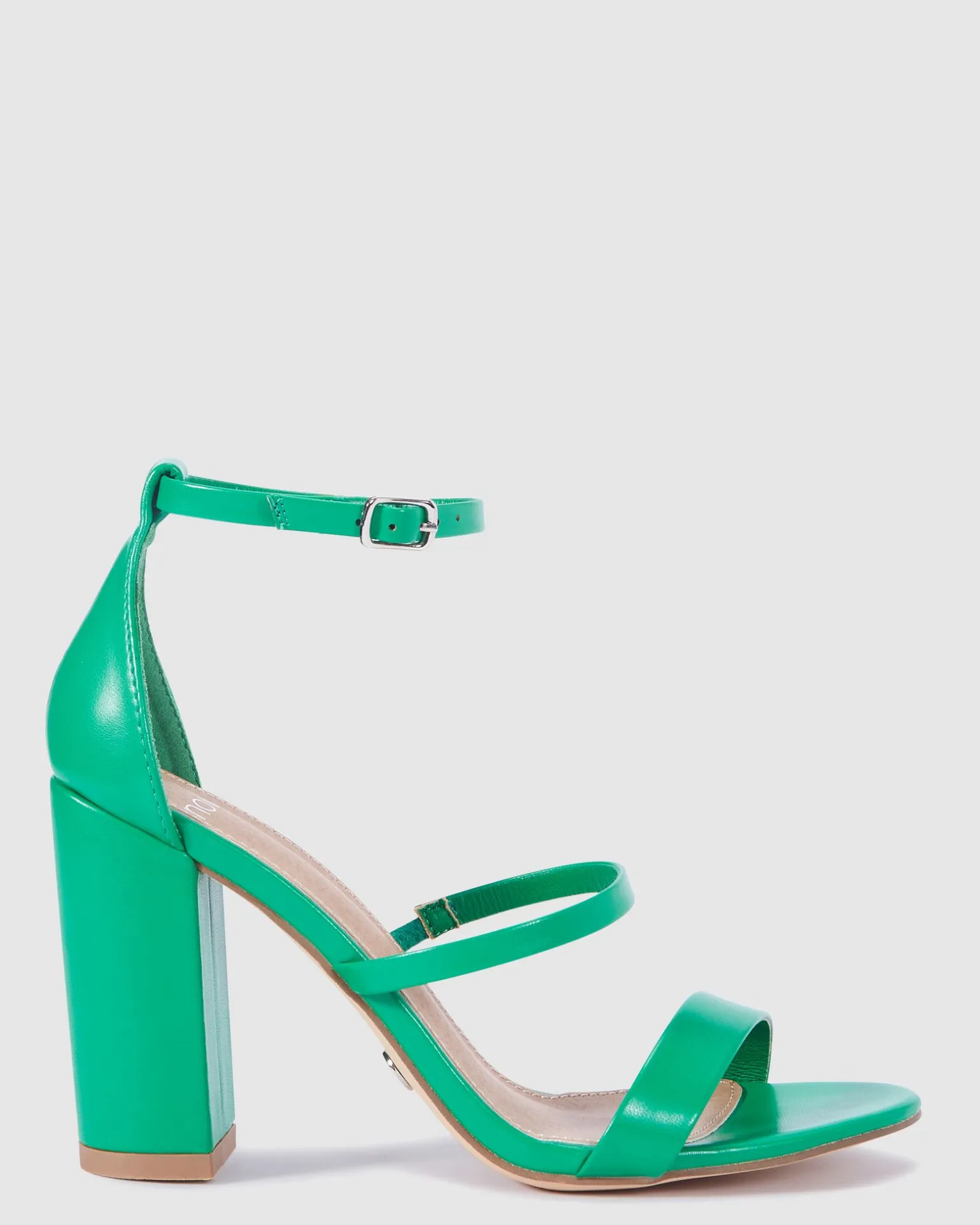 MONTAGUE GREEN Block Heels