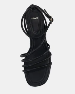 MUFFIN BLACK Block Heels