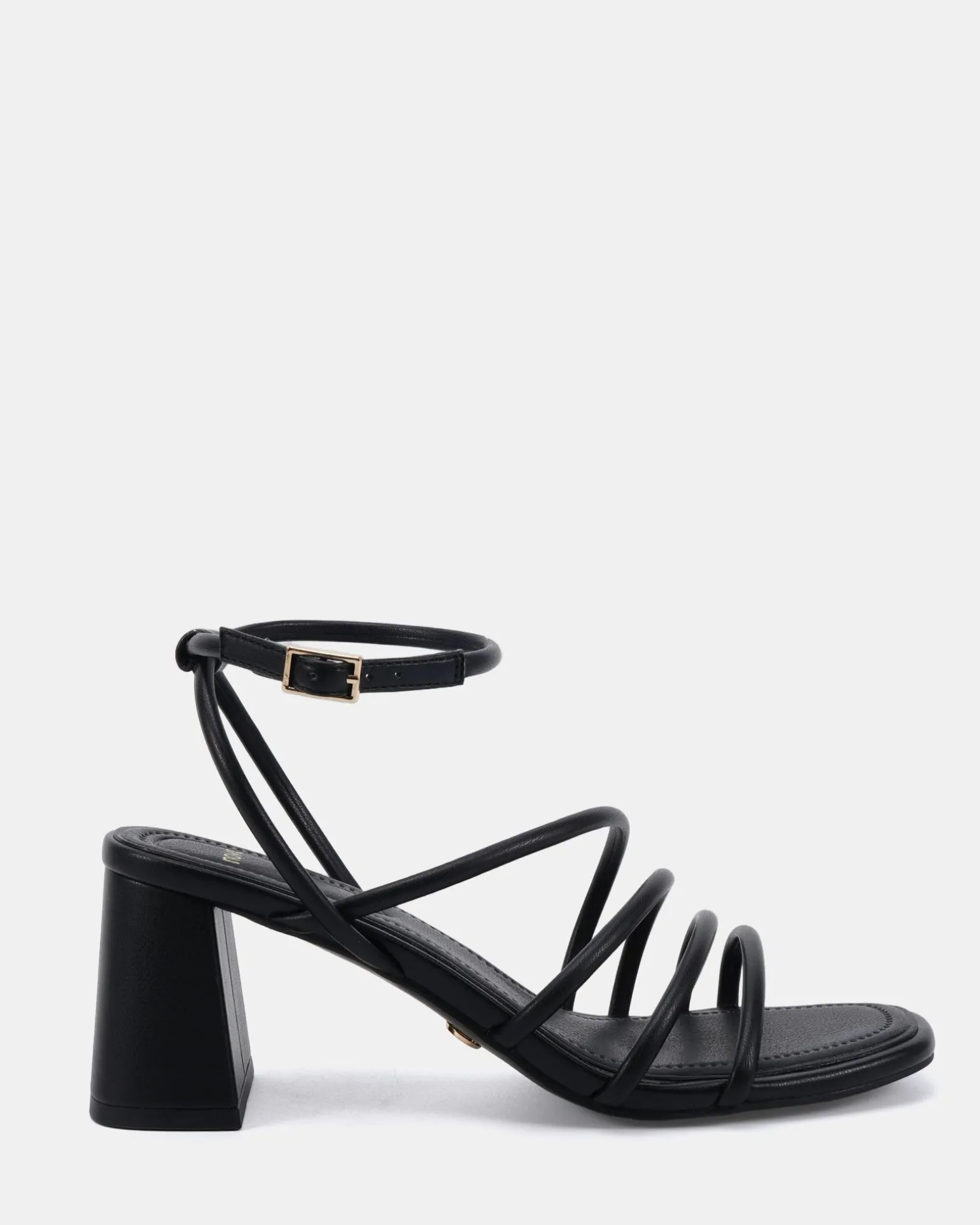 MUFFIN BLACK Block Heels