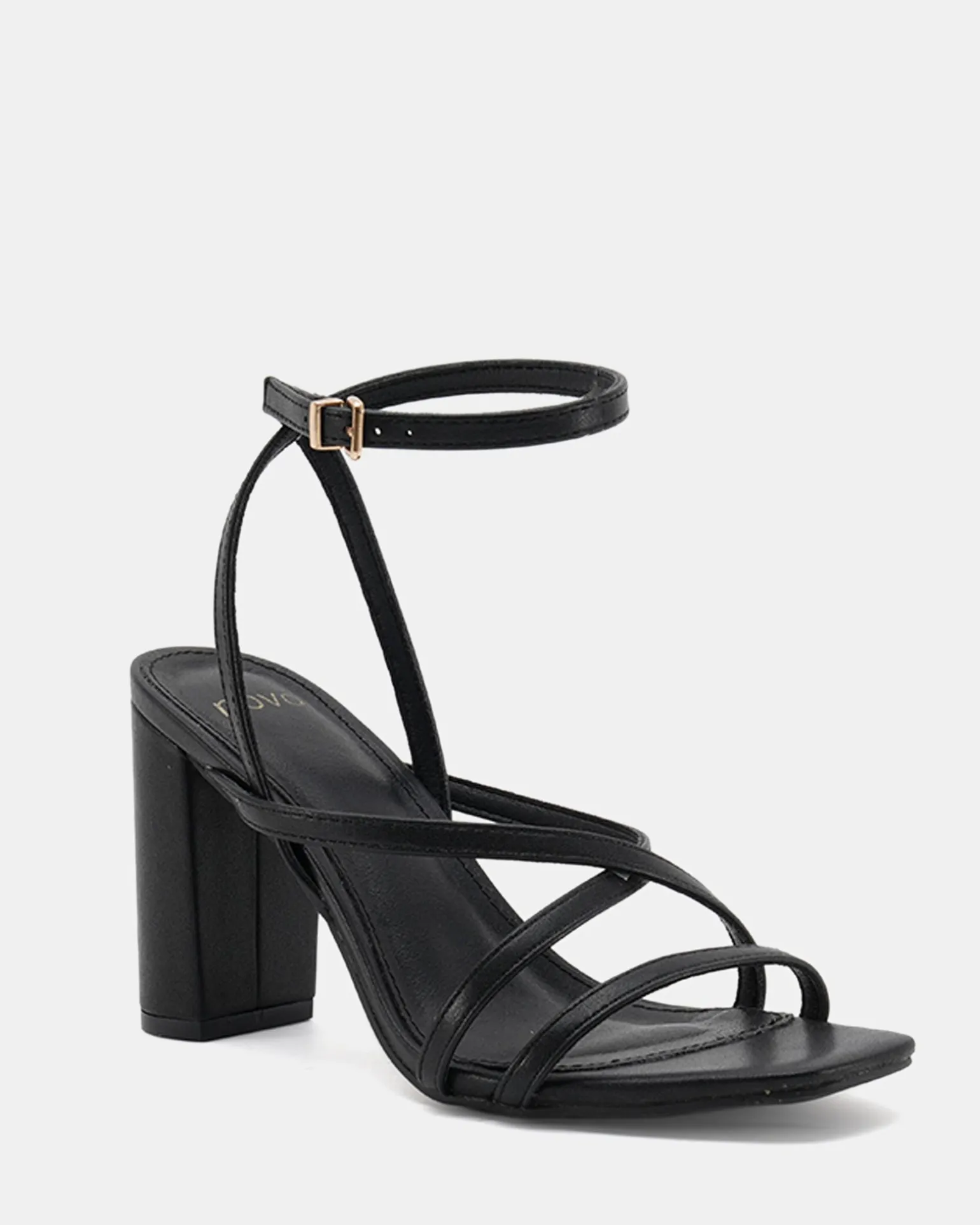 NARA BLACK Block Heels
