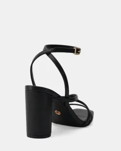 NARA BLACK Block Heels