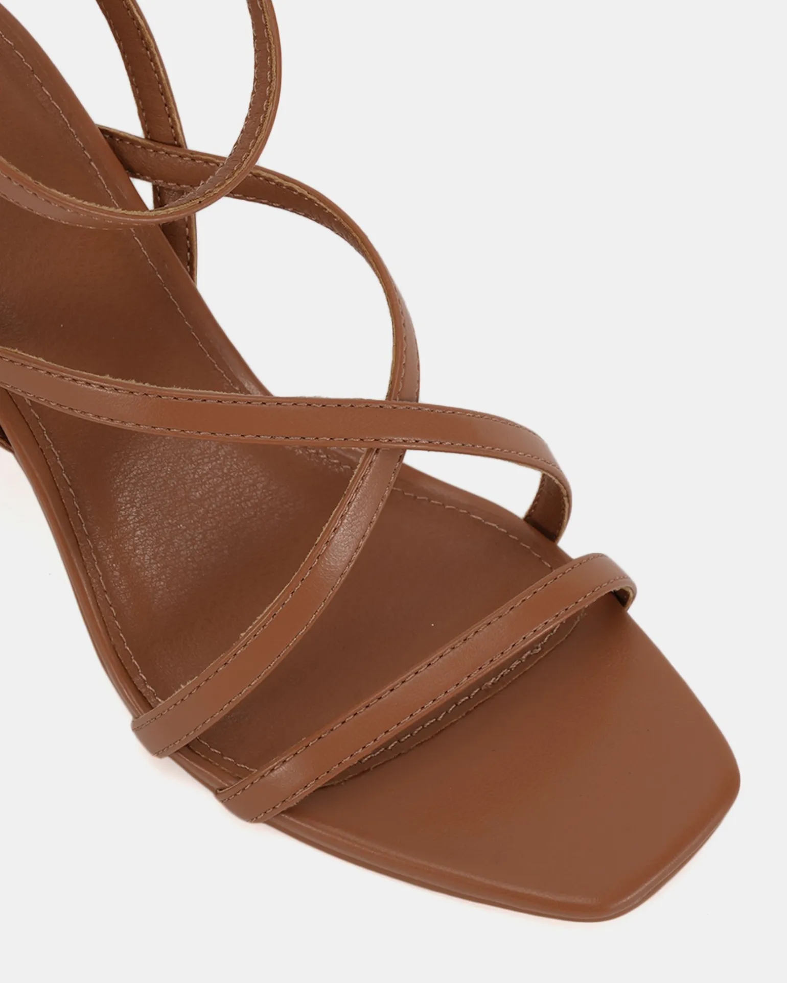 NARA BROWN SUGAR Block Heels