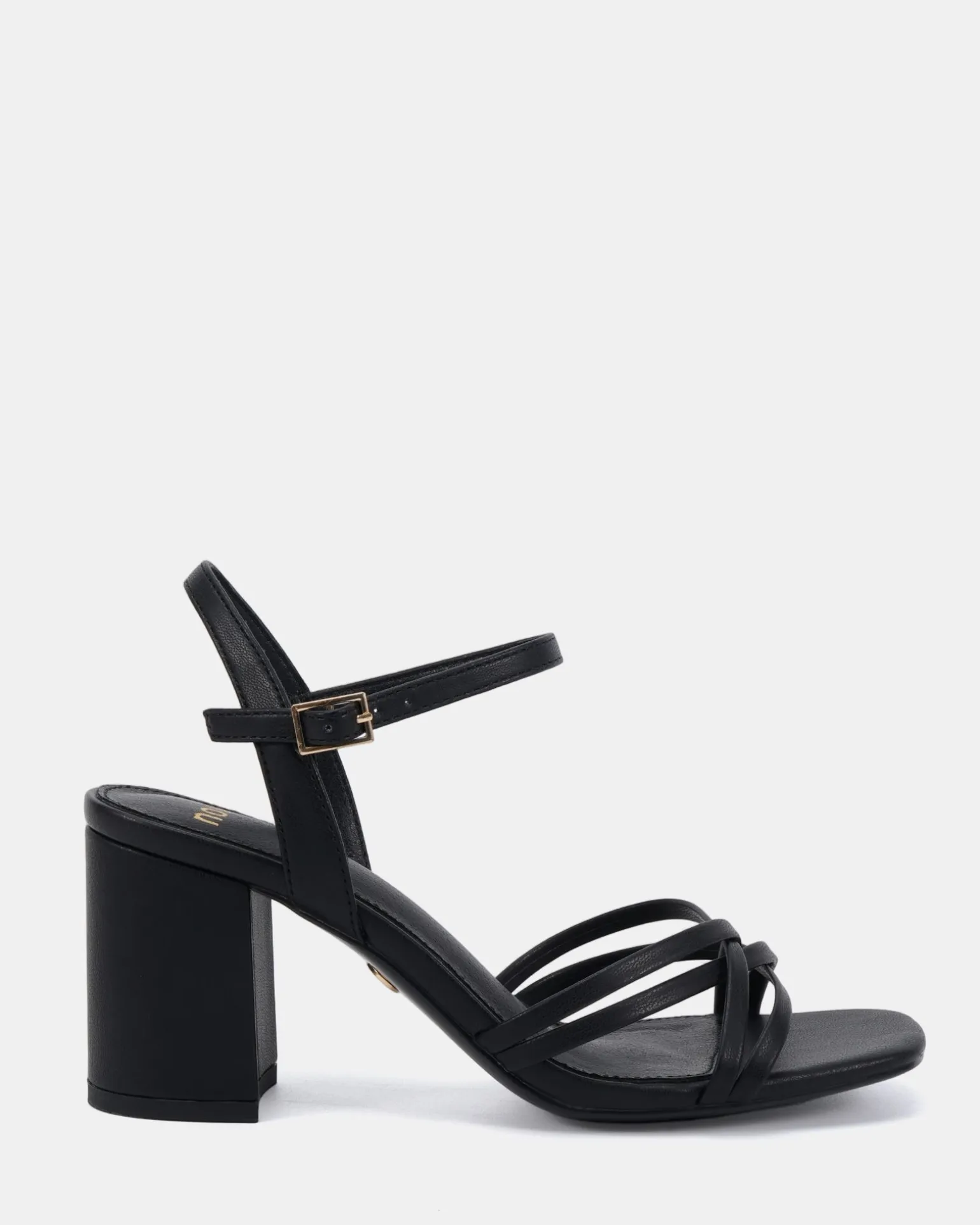 NIRELLA BLACK Block Heels