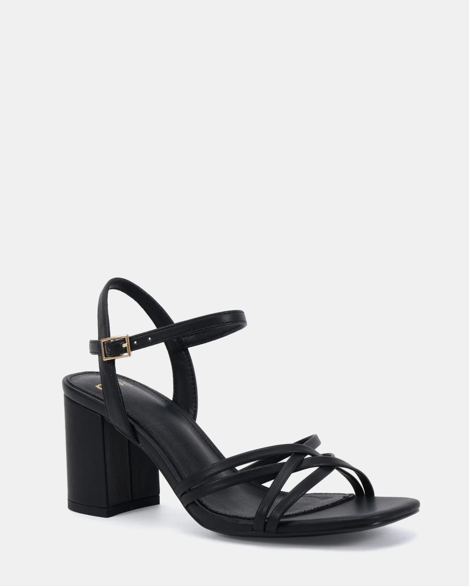 NIRELLA BLACK Block Heels