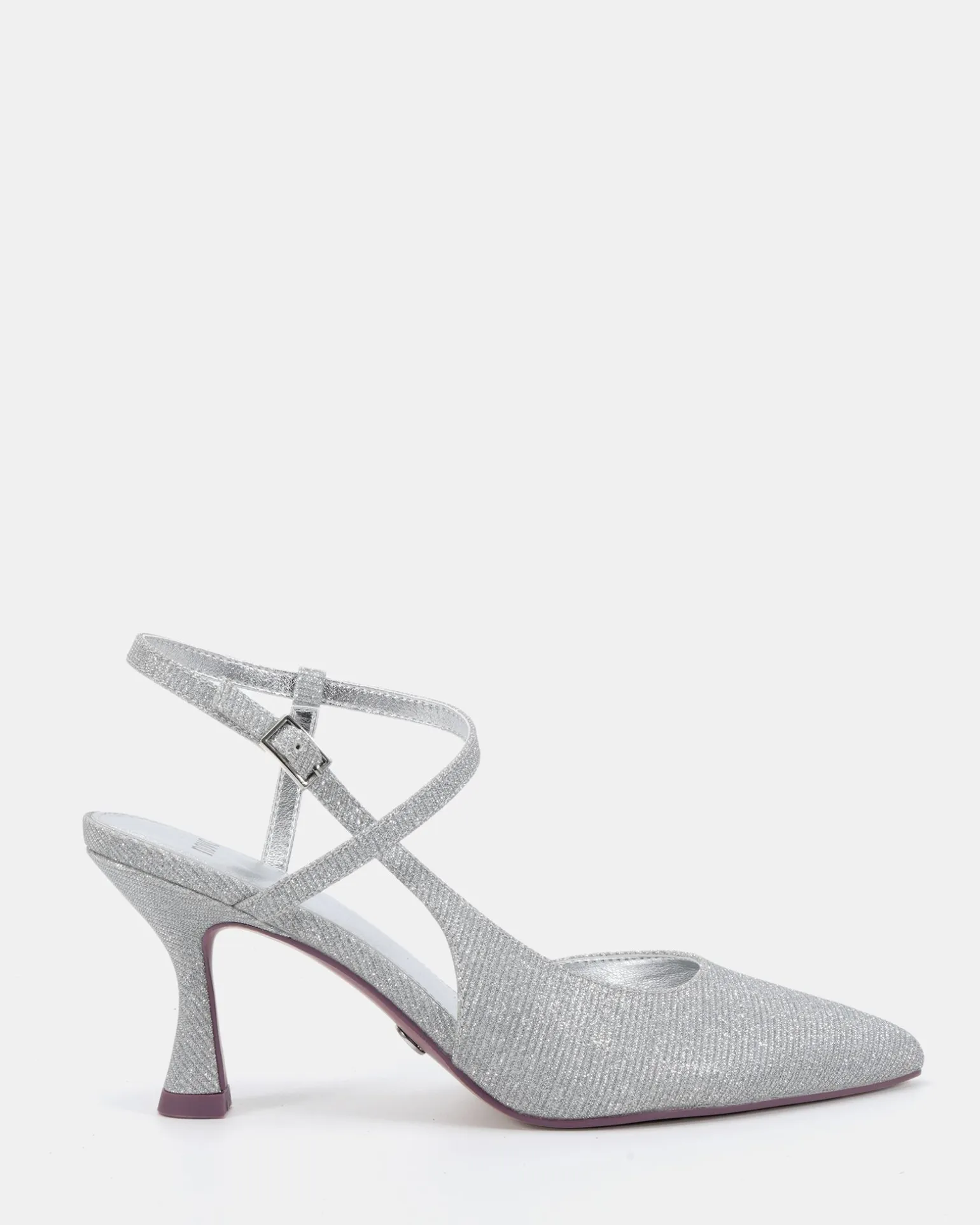 PAGODA SILVER High Heels