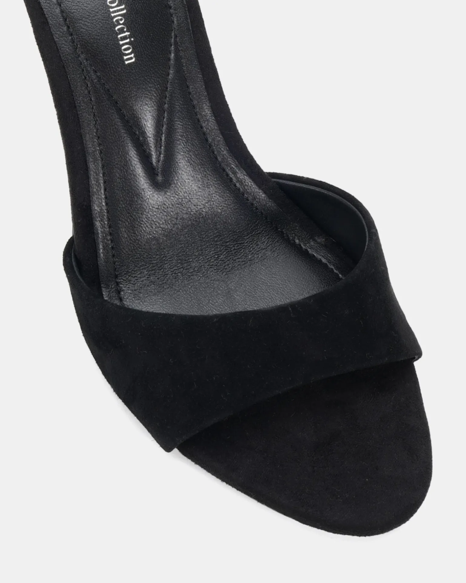 PALAN BLACK LEATHER SUEDE Mules