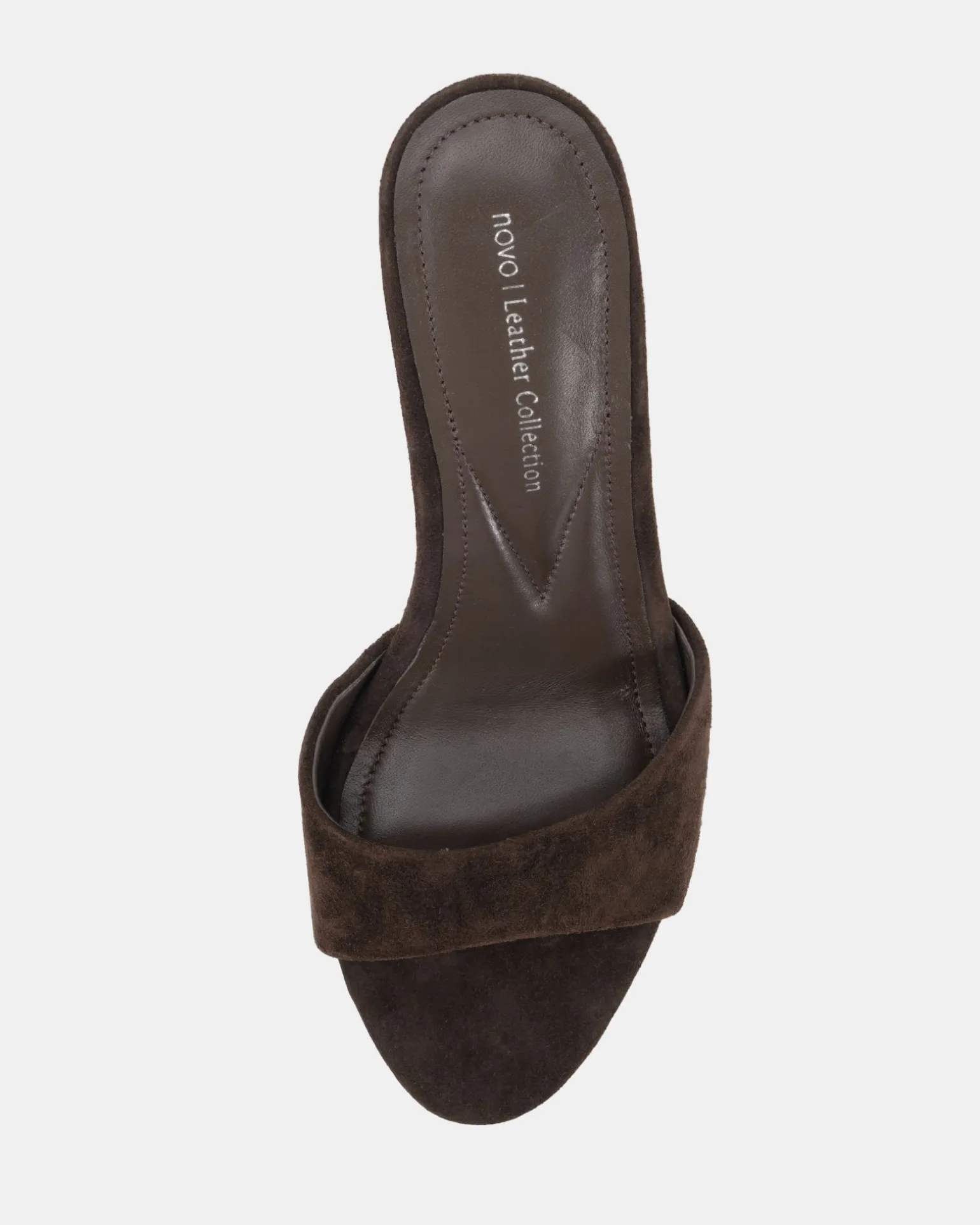 PALAN ESPRESSO LEATHER SUEDE Mules