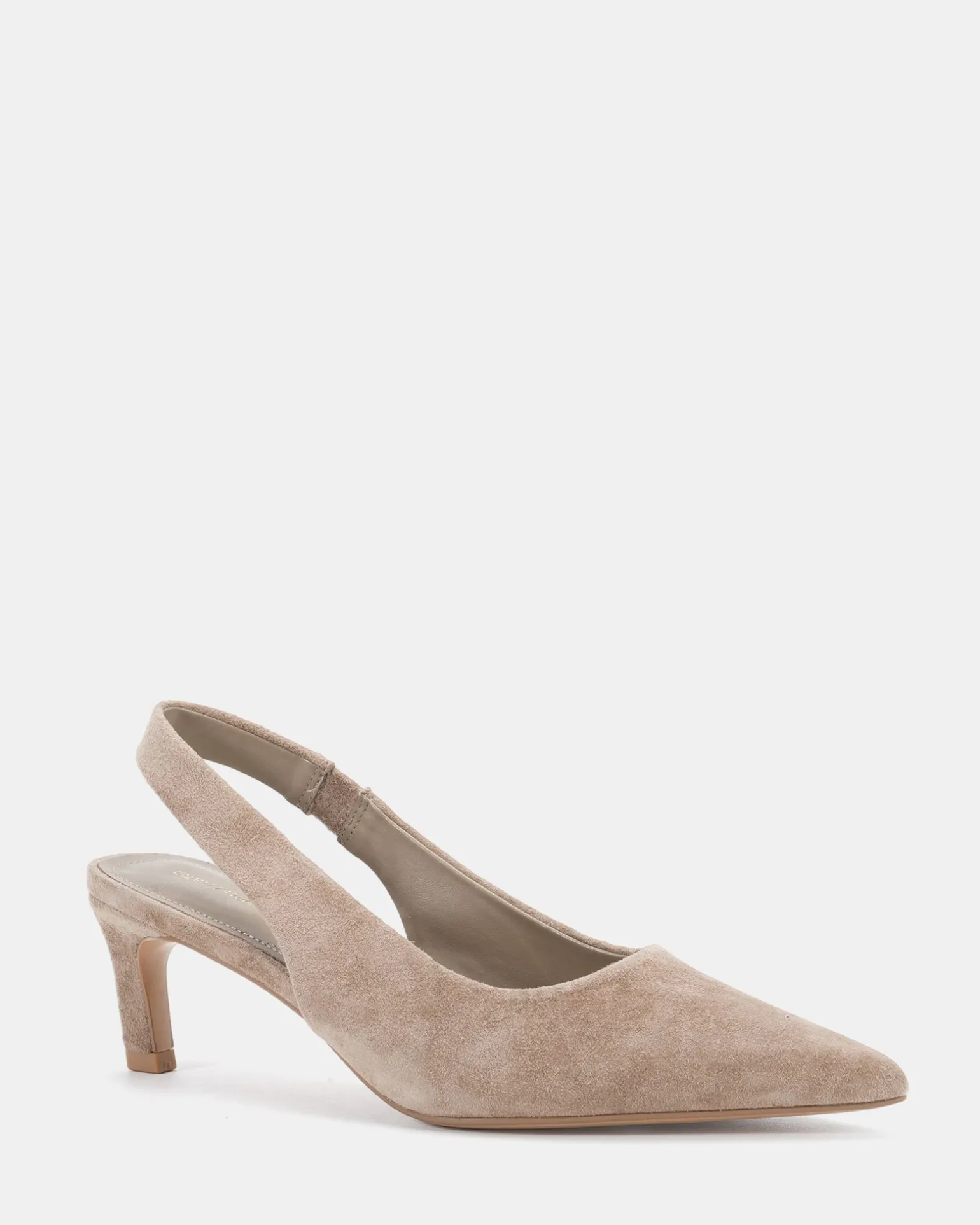 PALLY TAUPE LEATHER SUEDE Pumps