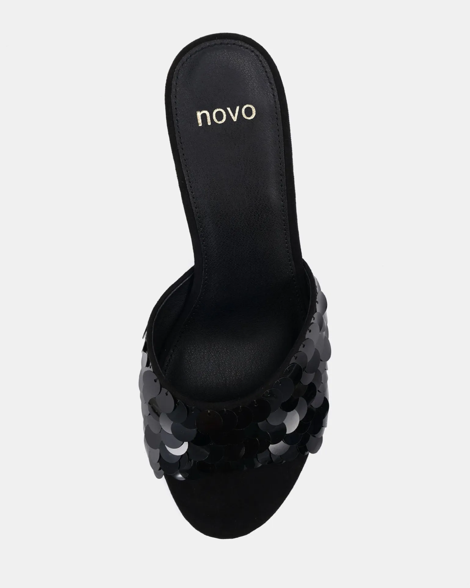 PEAR BLACK Mules