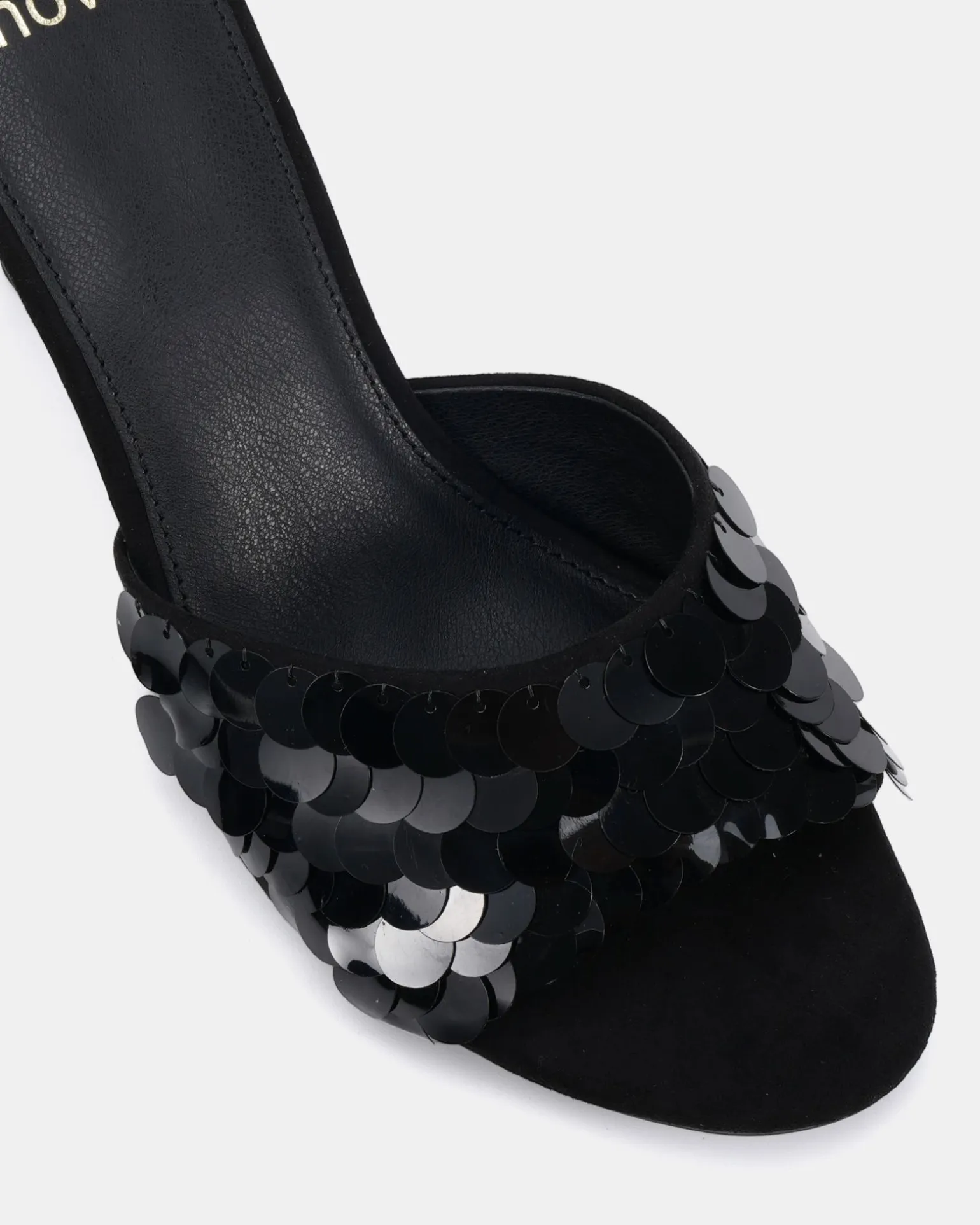 PEAR BLACK Mules