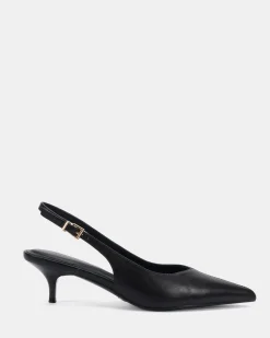 PERKY BLACK SMOOTH LEATHER
