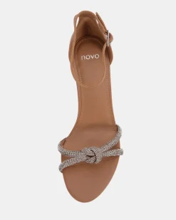 PERSEUS CAMEL Kitten Heels