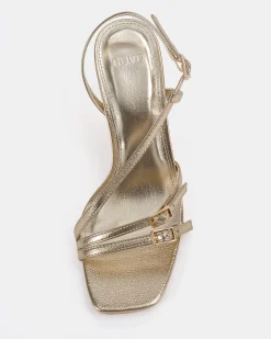 PRETEND GOLD High Heels