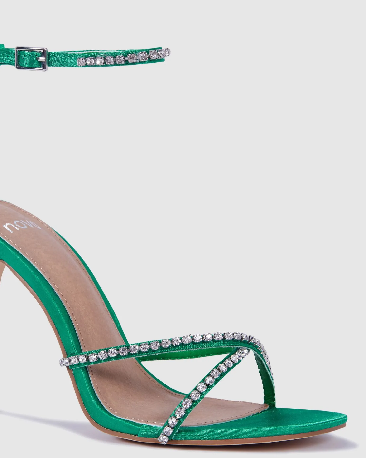 PROMISE GREEN SATIN