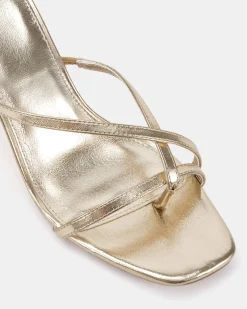 PUMPKIN GOLD High Heels