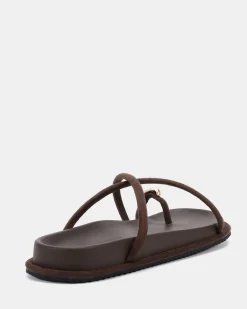 RADDIX ESPRESSO SUEDE Sandals