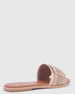 RENE RAFFIA Sandals