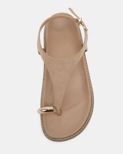 RHODA SAND Flat Sandals