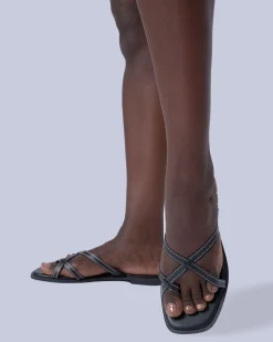 RORIE BLACK Sandals