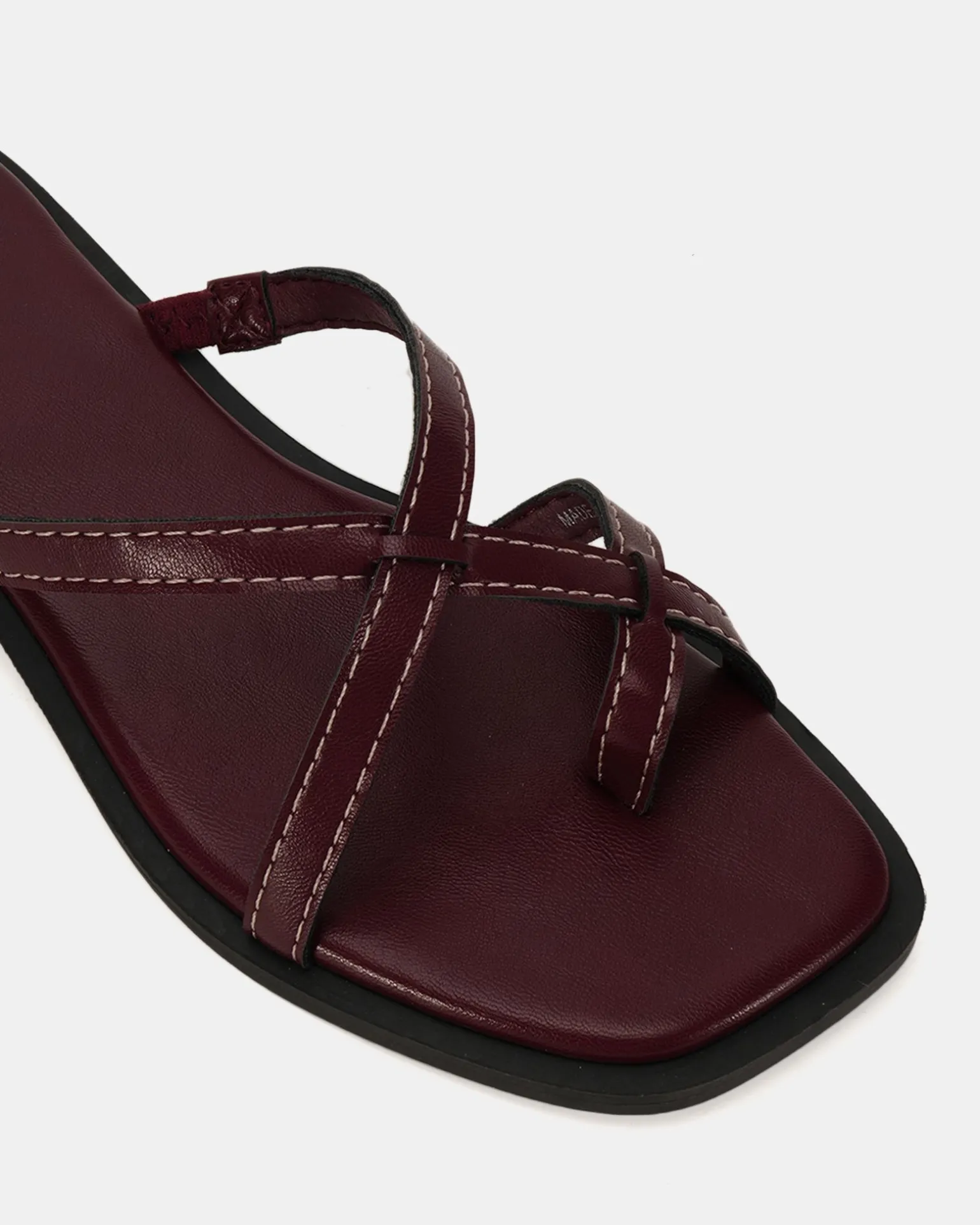 RORIE DEEP RED Sandals