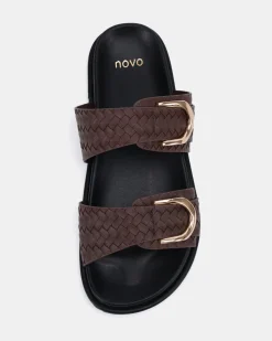ROSALYN MILK CHOCOLATE Sandals