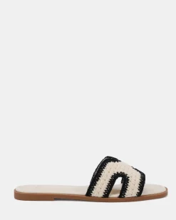 SACHIE CREAM CROCHET Sandals