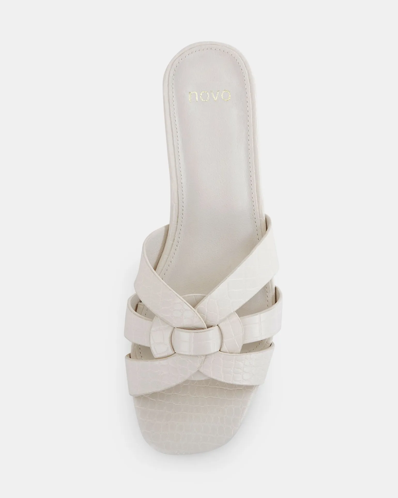 SAFRON CREAM CROC