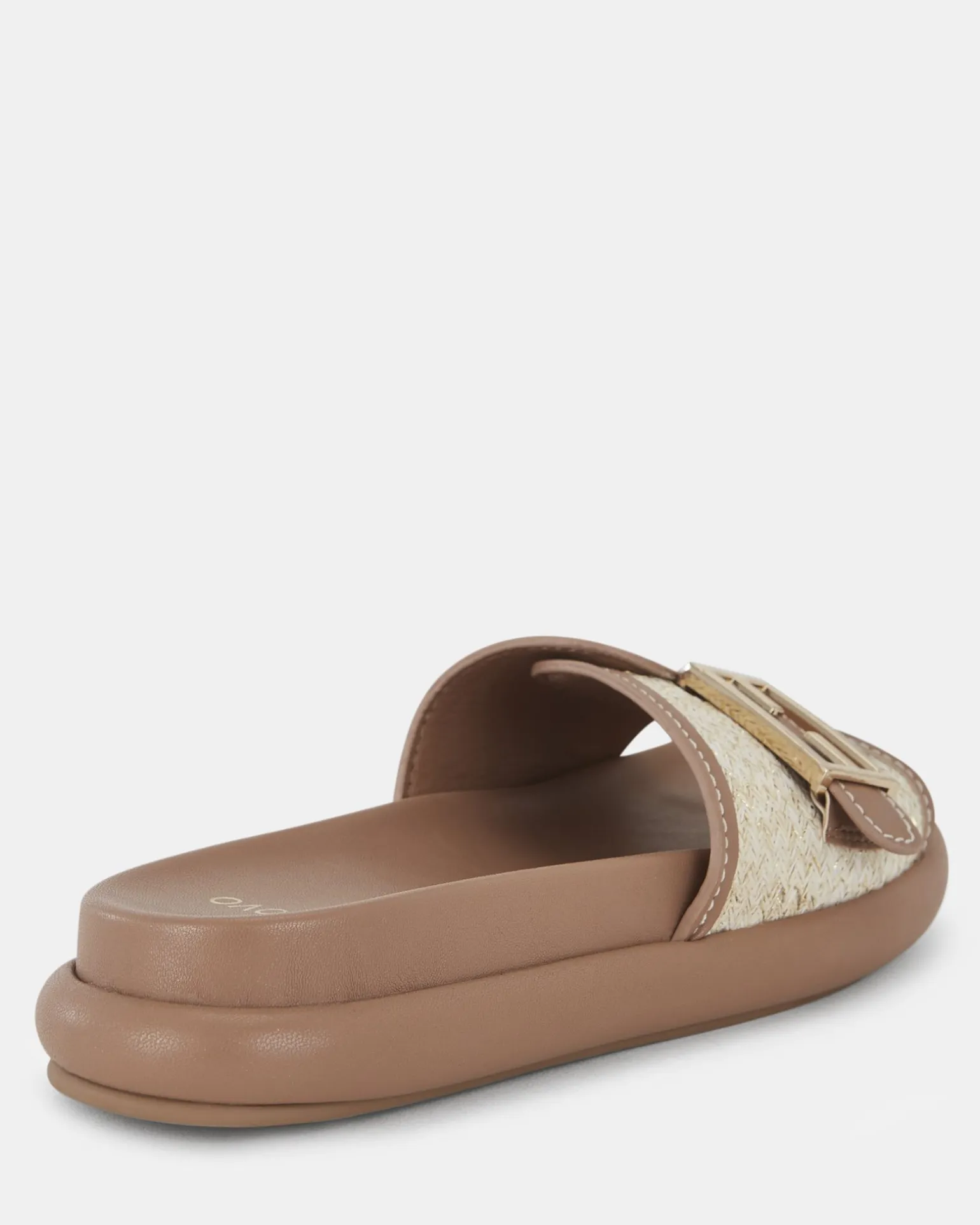 SANNA METALLIC RAFFIA Sandals