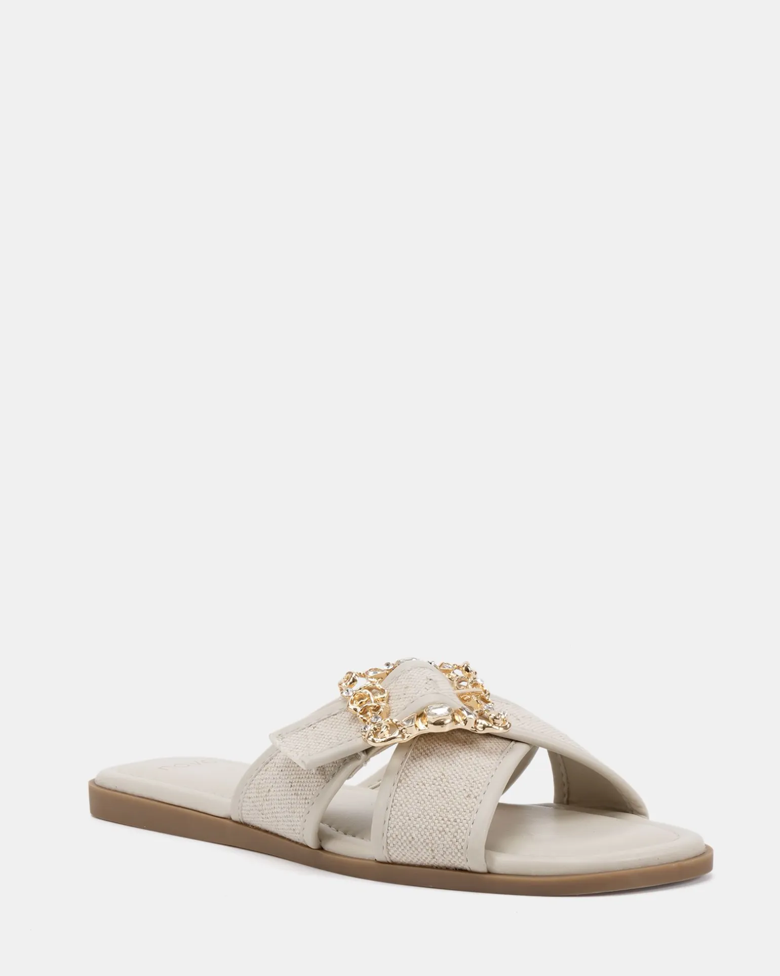 SCOTT CREAM LINEN Sandals