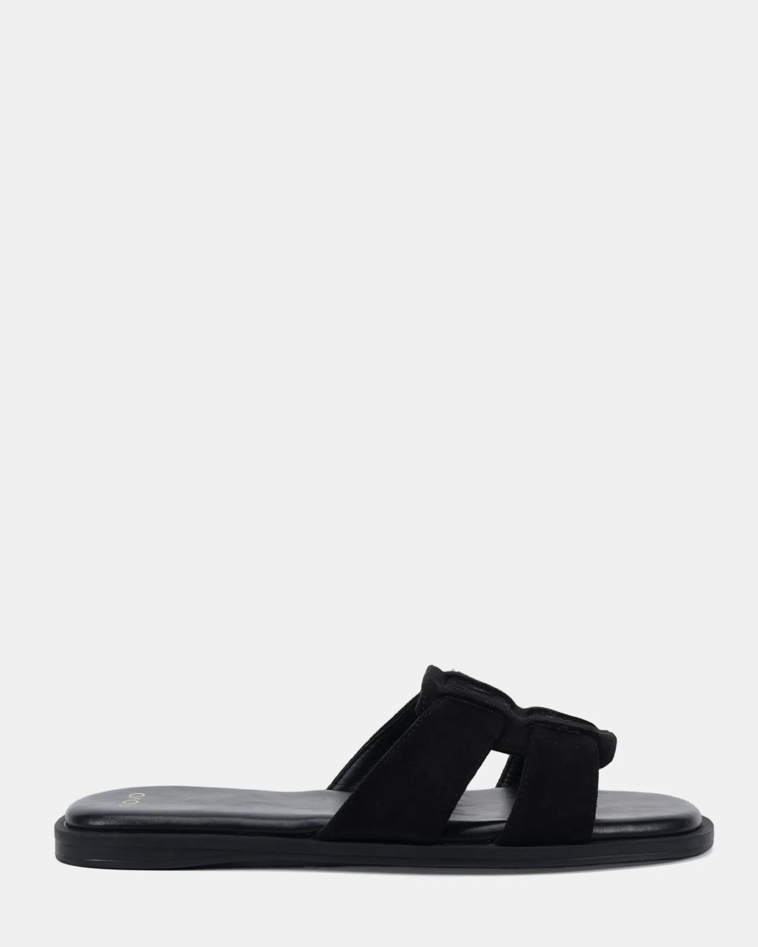 SEAMUS BLACK Flat Sandals